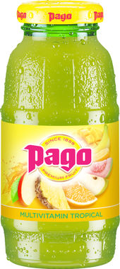 Pago Multivitamin Tropical Juice 200ml x 12